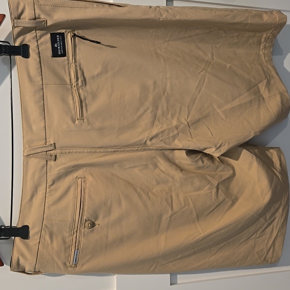 Quiksilver Mens Tan Amphibian Shorts 36 Like New - Picture 6 of 8